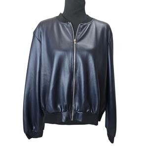 ⭐️Ashley Stewart Bomber Jacket Sz 22/24